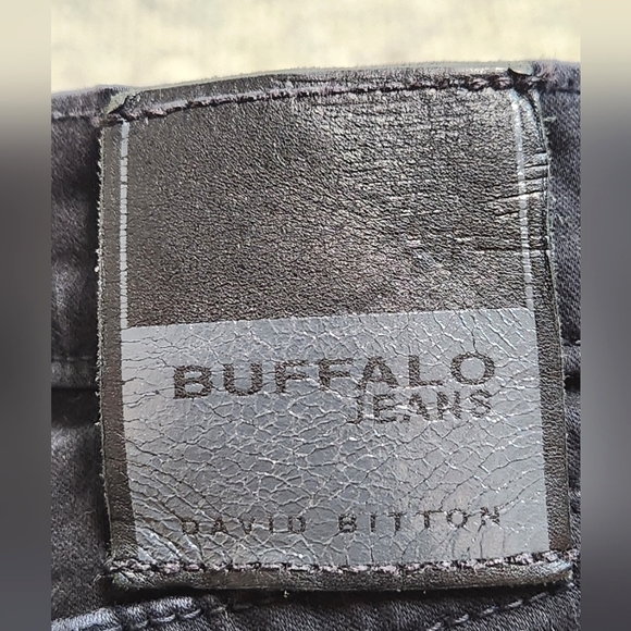 Buffalo David Bitton Women's Low Rise Stretch Skinny Jeans in Black 24 - Picture 7 of 9